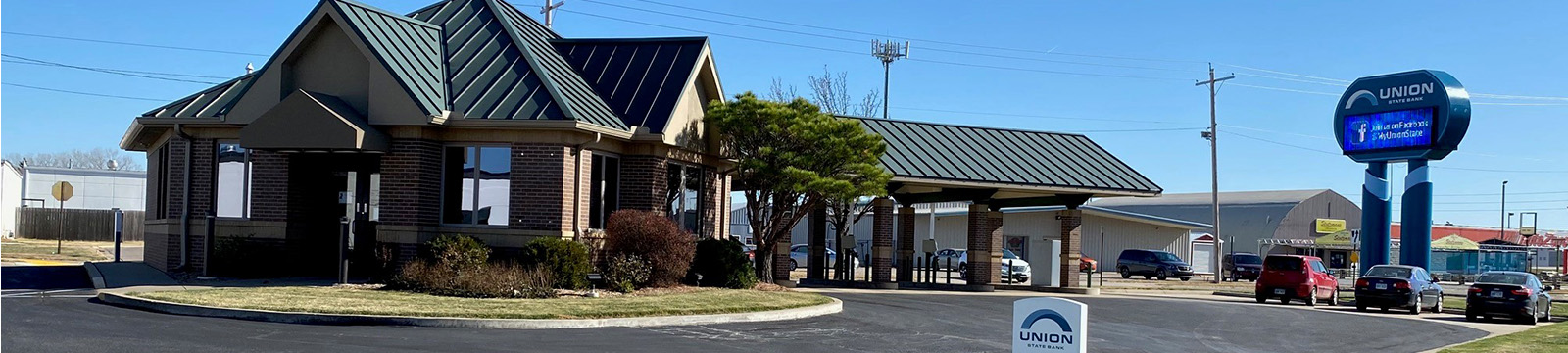Union State Bank information for customers of Midland Bank, Newton KS